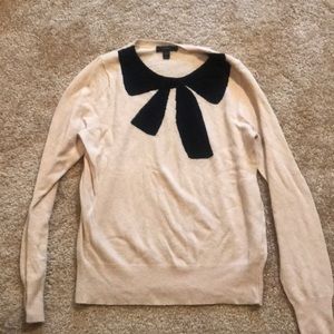 J.crew bow sweater